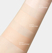 O HUI Ultimate Fit Longwear Jean Cushion 15g X 2ea (SPF 35/PA++) (2colors) by ProtoClinical shown in k-beauty cushion refill packaging on a light background.
