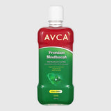 ProtoClinical k-beauty AVCA Mild Mouthwash Cool Mint 800ml front-facing mouthwash bottle with cool mint label details on a light background