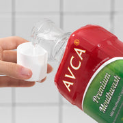 ProtoClinical k-beauty AVCA Mild Mouthwash Cool Mint 800ml in a front-facing mouthwash bottle with cool mint label details and a light background