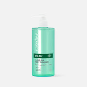 ProtoClinical k-beauty pale green beauty packaging silhouette on a clean white background.