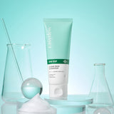 ProtoClinical k-beauty Easydew DW-EGF CLEAR BHA Cleanser 100ml aqua product packaging with a centered dark accent on a light background.