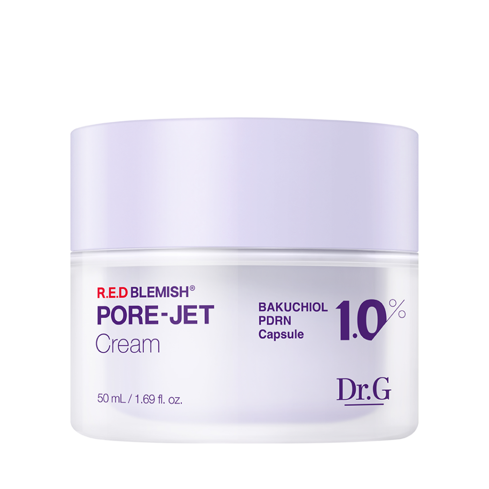 ProtoClinical k-beauty rounded lavender beauty product silhouette on a white background.