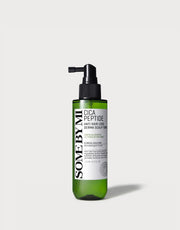 ProtoClinical k-beauty [SOME BY MI] Cica Peptide Anti Hair Loss Derma Scalp Tonic 150ml single upright scalp tonic bottle centered on a pale background