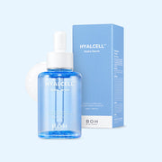 ProtoClinical k-beauty soft blue beauty product silhouette on a pale cream background.