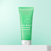 ProtoClinical k-beauty One-day's you Anti-Stress Cica:ming Treatment 200ml single upright bright green package centered on a pale background with pink side accents.