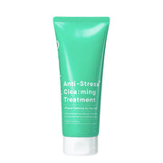 ProtoClinical k-beauty One-day's you Anti-Stress Cica:ming Treatment 200ml single upright bright green treatment package centered on a pale pink and white background.