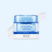 ProtoClinical k-beauty pale blue square beauty product silhouette centered on a light background.