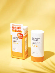 ProtoClinical k-beauty CAREZONE Light Fit Velvet Sun Stick 39g single upright sun stick package centered on a light background.