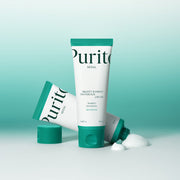 ProtoClinical k-beauty aqua and green beauty detail with a bright pale center on a light background.