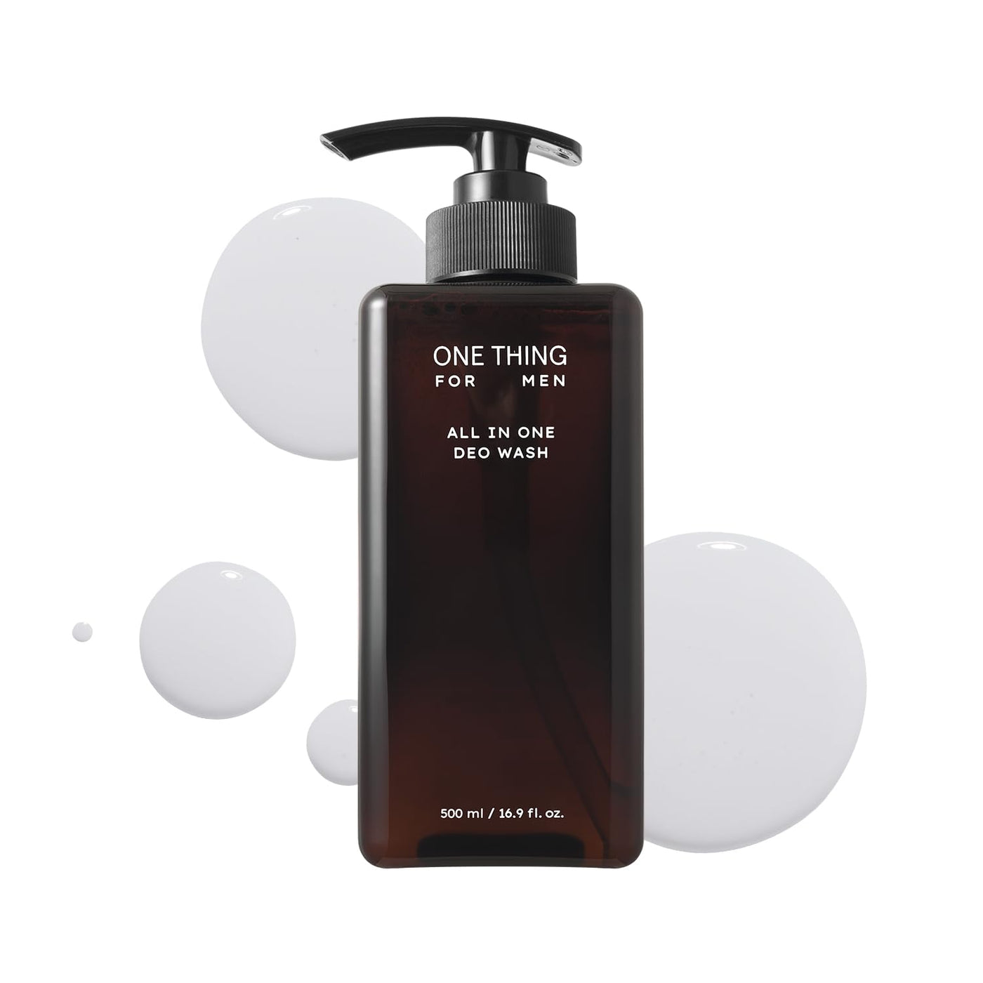 ProtoClinical k-beauty tall dark beauty bottle silhouette on a white background.