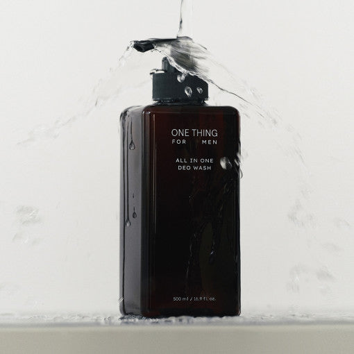 ProtoClinical k-beauty tall dark beauty bottle silhouette on a light background.
