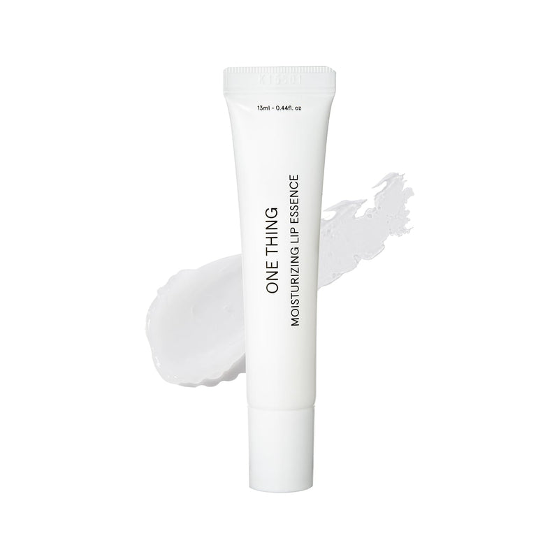 ProtoClinical k-beauty [ONE THING] Moisturizing Lip Essence 13g single warm coral lip essence package centered on a light background