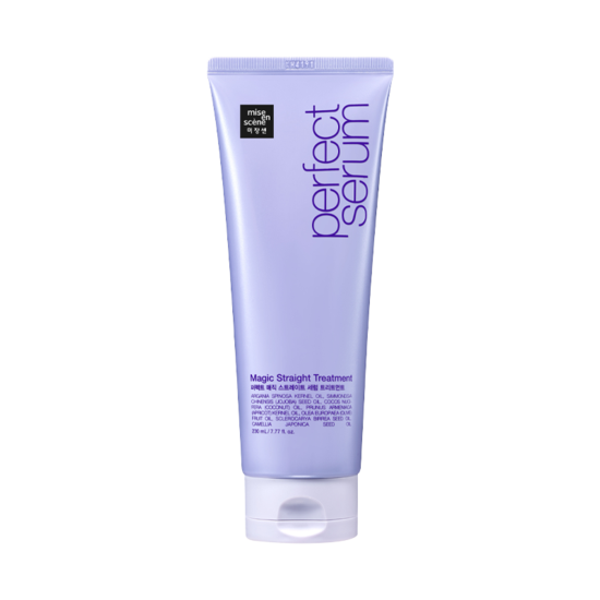 ProtoClinical k-beauty [mise en scene] Perfect Magic Straight Serum Treatment 230ml single upright serum treatment package centered on a light background