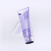 ProtoClinical k-beauty [mise en scene] Perfect Magic Straight Serum Treatment 230ml single upright serum treatment package centered on a pale lavender background with a soft violet vertical silhouette