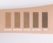 ProtoClinical k-beauty 3CE EASY BROW DESIGNING PENCIL 0.13g product detail graphic with brow pencil visuals, detail panels, and text on a light background