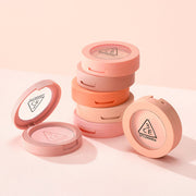 ProtoClinical k-beauty 3CE Face Blush 5g-5.5g single blush compact package centered on a clean white background