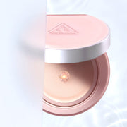 3CE Fitting Mesh Cushion (11g+11g Refill, SPF40, PA+++) by ProtoClinical shown in a square makeup cushion catalog image on a plain background for a k-beauty makeup routine.