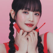 ProtoClinical k-beauty 3CE Lazy Pop Lip Stain 4.5g single lip stain package in a square product packshot on a clean white background