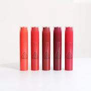 ProtoClinical k-beauty 3CE Lazy Pop Lip Stain 4.5g single lip stain package in a square product packshot on a clean white background