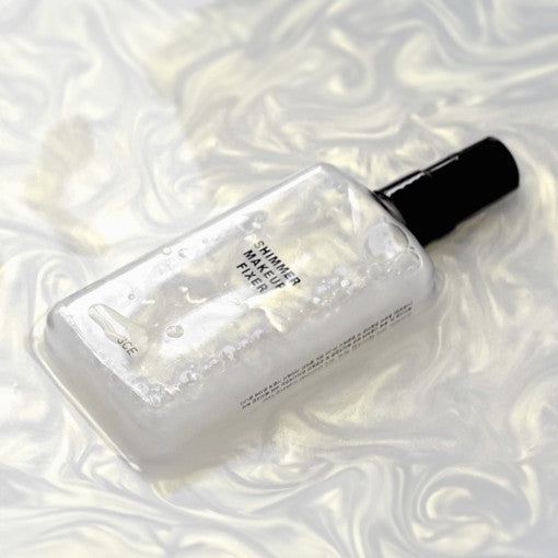 3CE SHIMMER MAKEUP FIXER 95ml by ProtoClinical presented in product packaging on a clean white background for a k-beauty makeup routine.