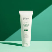 ProtoClinical k-beauty make p:rem Safe Me. Relief Moisture Cleansing Foam 170ml single front-facing cleansing foam tube in soft green-and-white packaging on a clean white background