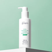 ProtoClinical k-beauty make p:rem Safe Me. Relief Moisture Cleansing Milk 200ml single front-facing cleansing milk bottle on a clean white background