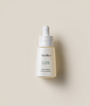 ProtoClinical k-beauty su:m37 Micro-Active Calming Ampoule 15ml ampoule bottle on a light neutral background.