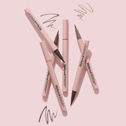 ProtoClinical k-beauty lilybyred Am9 to Pm9 Survival Penliner Natural single warm brown penliner package centered vertically on a pale beige background with soft side shading