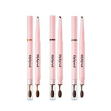 ProtoClinical k-beauty lilybyred Hard Flat Brow Pencil single slim brow pencil package centered in a square product layout on a clean white background