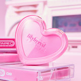 ProtoClinical k-beauty cosmetic packaging graphic in soft pink and lilac tones on a light background.