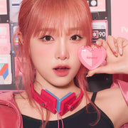 ProtoClinical k-beauty cosmetic palette graphic in warm brown and pink tones on a light background.