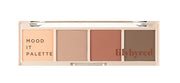 ProtoClinical k-beauty lilybyred Mood It Palette Eyeshadow single rectangular eyeshadow palette compact in a close product view on a clean white background