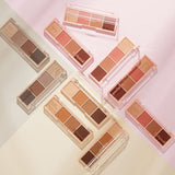 ProtoClinical k-beauty lilybyred Mood It Palette Eyeshadow single eyeshadow palette in a rectangular compact case on a clean white background