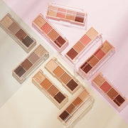 ProtoClinical k-beauty lilybyred Mood It Palette Eyeshadow single eyeshadow palette in a rectangular compact case on a clean white background