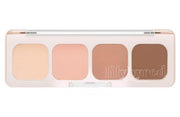 ProtoClinical k-beauty lilybyred Mood It Palette Eyeshadow 3.2g (GROW UPPP COLLECTION) rectangular eyeshadow palette shown horizontally with coral-peach and brown shade blocks on a clean white background