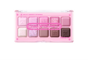 ProtoClinical k-beauty lilybyred Mood Keyboard Eyeshadow Palette shown as a rosy pink eye shadow palette on a white background.