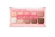 ProtoClinical k-beauty lilybyred Mood Keyboard Eyeshadow Palette shown as a warm peach eye shadow palette on a white background.