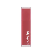 ProtoClinical k-beauty lilybyred Mood Liar Velvet Tint 4.2g single lip tint swatch in a tall vertical shape on a pale blue and white background