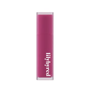 ProtoClinical k-beauty lilybyred Mood Liar Velvet Tint 4.2g single lip tint swatch in a tall vertical shape on a pale blue and white background