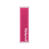 ProtoClinical k-beauty lilybyred Mood Liar Velvet Tint 4.2g single lip tint swatch in a tall vertical shape on a pale blue and white background