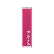ProtoClinical k-beauty lilybyred Mood Liar Velvet Tint 4.2g single lip tint swatch in a tall vertical shape on a pale blue and white background