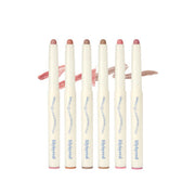ProtoClinical k-beauty lilybyred Smiley Lip Blending Stick 0.8g two beige rectangular packages standing upright side by side on a clean white background