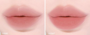 ProtoClinical k-beauty lilybyred Sweet Liar Milky Tint 4g two rosy lip tint swatches stacked vertically on a pale cream background