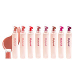 ProtoClinical k-beauty lilybyred Tangle Jelly Balm 9ml single horizontal rosy jelly balm swatch on a pale blue and white background