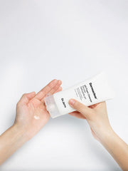 Dr.Jart+ Dermaclear pH Foam Cleanser 120ml by ProtoClinical shown in a close product detail view with the cleanser tube and printed label visible on a clean background for a k-beauty skincare routine.