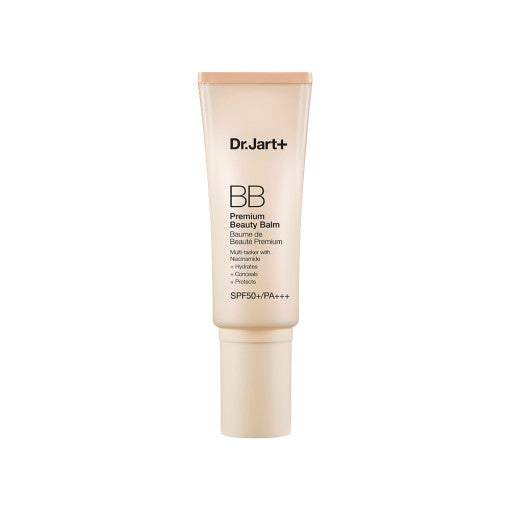 ProtoClinical k-beauty beauty product packaging with a tall rose-beige centered silhouette on a light background.
