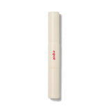 ProtoClinical k-beauty slim light gray cosmetic bottle with soft peach side accents on a white background.