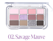 ProtoClinical k-beauty soft lavender beauty graphic with a muted vertical center on a light background.