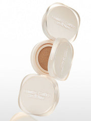 ProtoClinical k-beauty soft beige beauty product silhouette with pale side shadows on a light background.