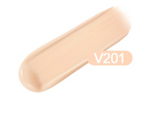 ProtoClinical k-beauty soft beige makeup swatch on a light background.